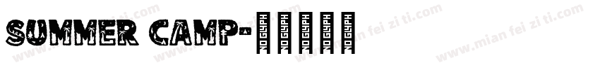 Summer Camp字体转换